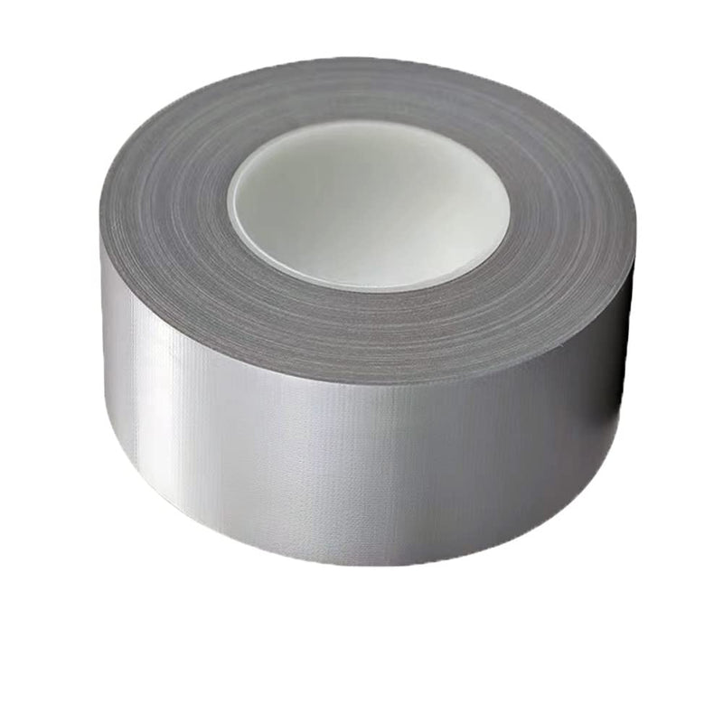 Heavy Duty Duct Tape 2 Inch X 33 Yards, 8.5 Mil Thickness, Multi Purpose Silver Grey Duct Tape, No Residue, Waterproof and Tear by Hand - for Repairs, Industrial, Professional Use
