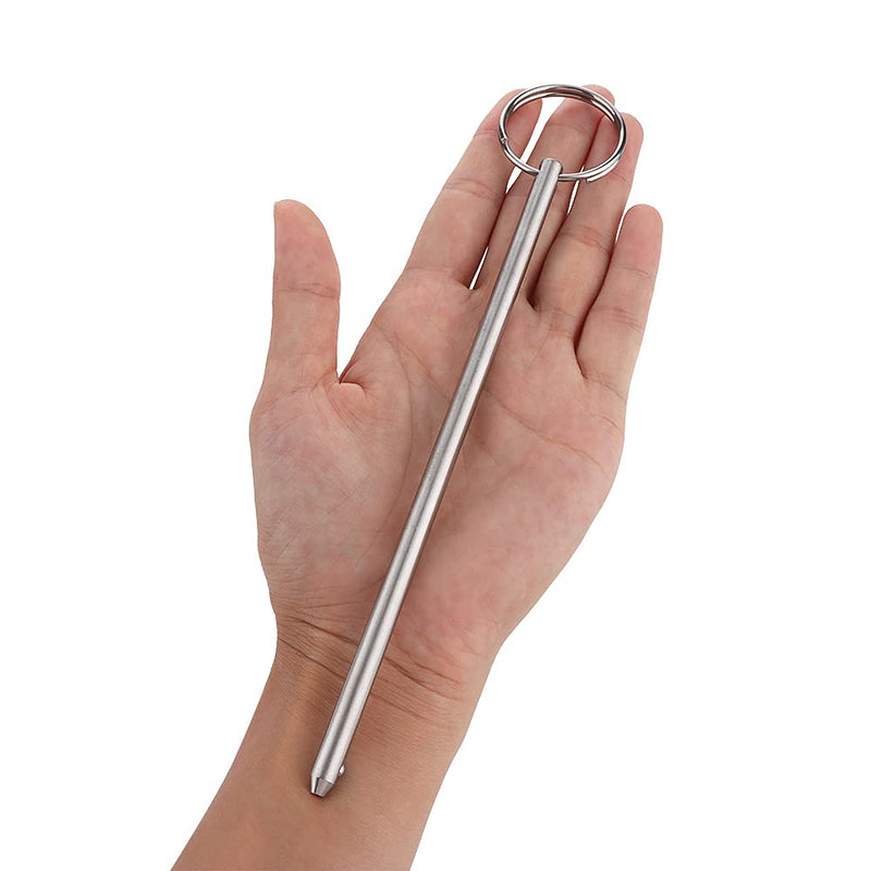 4 Pcs Quick Release Long Pin, Diameter 0.236"(6mm), Usable Length 5-3/4"(146mm), Overall Length 6.3"(160mm), Full 316 Stainless Steel, Marine Hardware (Pack of 2) 0.236 inches x 5-3/4 inches (Pack of 2)