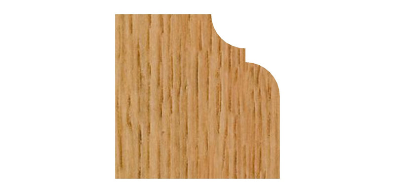 Whiteside 3211 Cove & Bead Router Bit: 5/32 Inch Radius, 1-1/8 Inch Large Diameter, 1/2 Inch Cutting Length, 1/2 Inch Shank, 2-1/4 Inch Overall Length, B3 Bearing