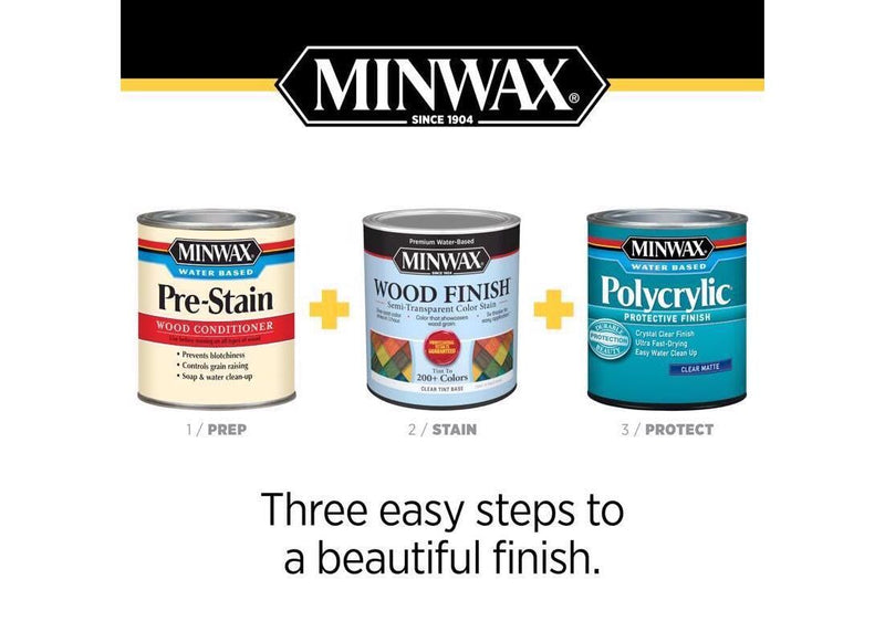 Minwax Wood Finish Semi-Transparent Color Stain, Tint Base, Quart