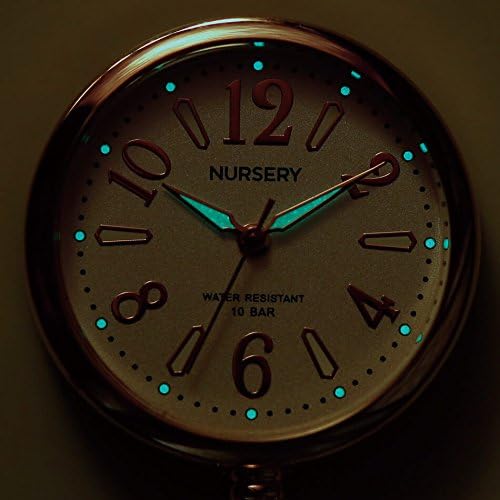 Nursery Rose Gold Elegant Watch Inverted Dial Medical Nurse Nurse Watch Snow White 1074268A Nurse Goods - NewNest Australia