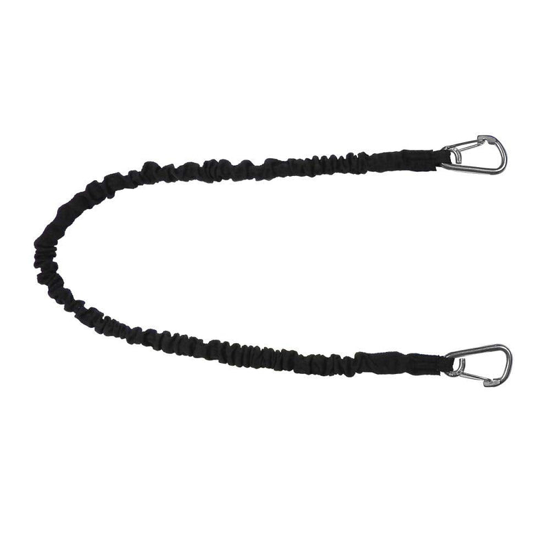 Extreme Max 3006.2888 BoatTector High-Strength Line Snubber & Storage Bungee, Value 2-Pack - 36" with Medium Hooks, Black