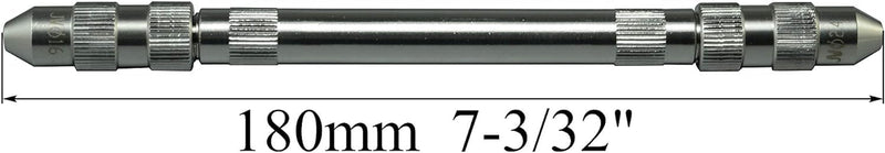 RIVERWELD Manual Gripper of Tungsten Grinder Collet Body 3/32" & 2.4mm and 1/8" & 3.2mm Sharpener for TIG Welding 3/32" and 1/8"