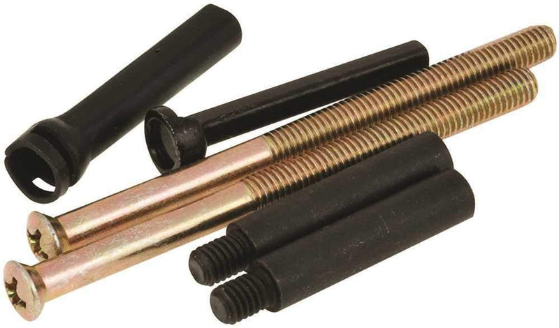 Kwikset 86130-3 Thick Door Screw Pack for 665 / 875 Bright Brass Finish