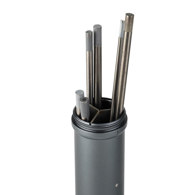3mirrors Tungsten Holder -Tungsten Electrode Storage Solution with 3 Section Divider & Magnetic Base,TIG Welding Accessories,Titanium Gray Titanium Gray
