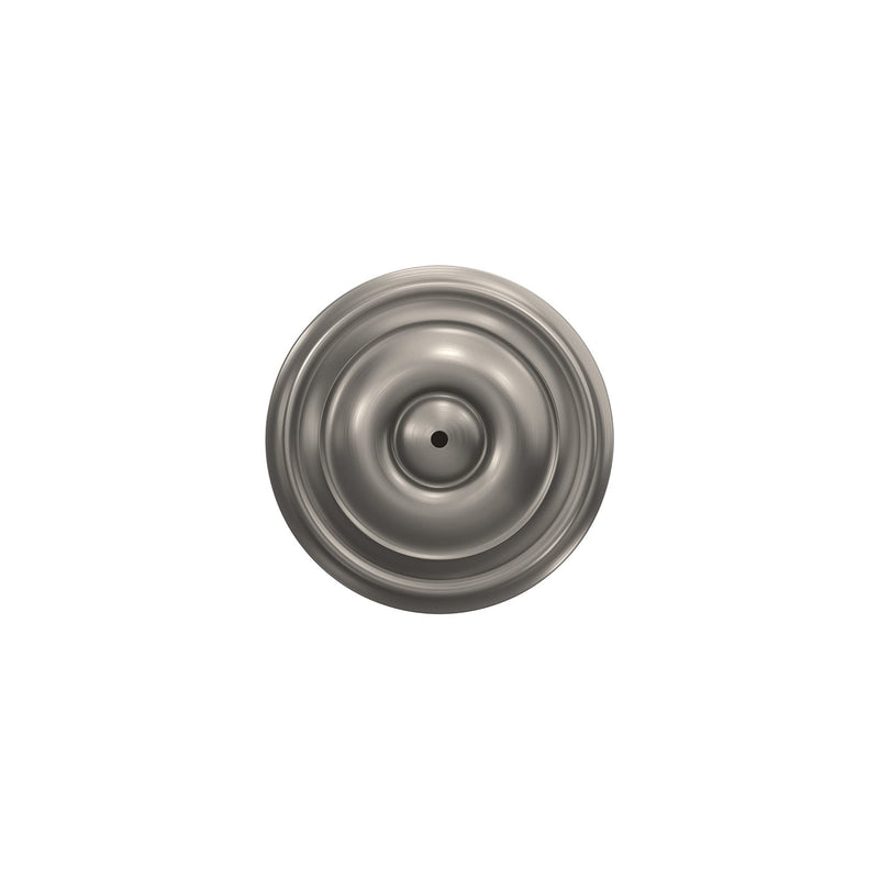 Schlage F40 GEO 619 Georgian Door Knob, Bed & Bath Privacy Lock, Satin Nickel 1 Pack