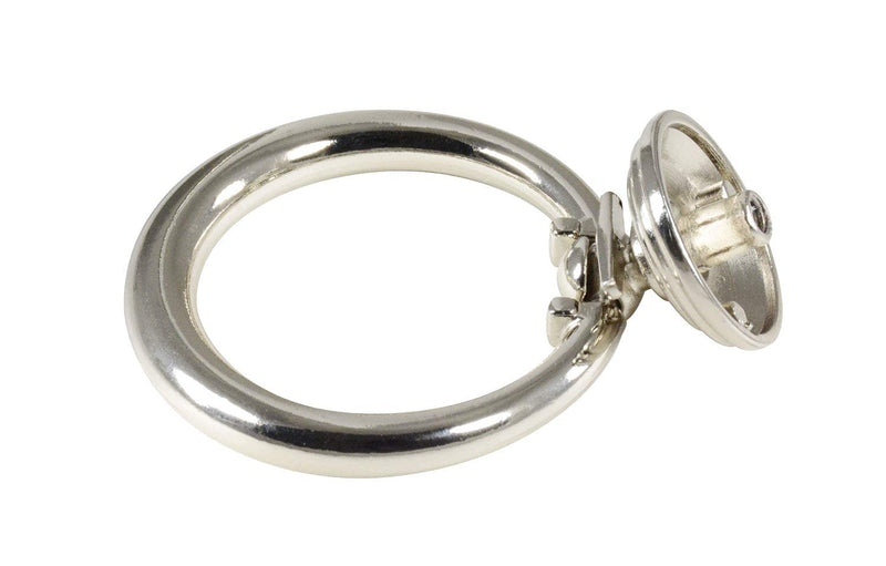 CKP Brand #76-02 Origins Collection 2 in. (51mm) Furniture Ring Pull, Brushed Nickel - 10 Pack