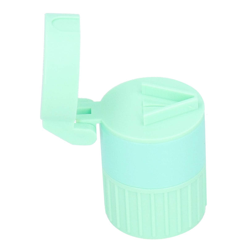 Pills Crusher with, Easily Grind Fine Powder, Tablet Subpackage for Easy Storage and Portability (Green) Green