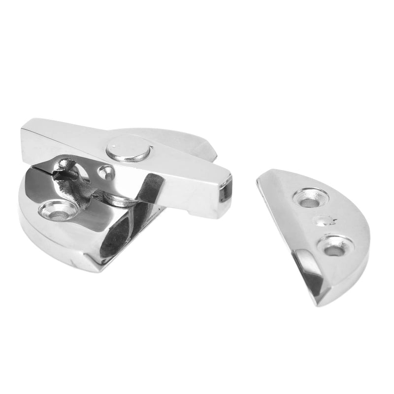 Hilitand Boat Door Cabinet Hatch Round Turn Button Catch Marine Hinge 316 Stainless Steel, Marine Hardware Accessories