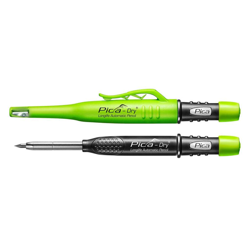 Pica 55010 Marker Pen Set for Carpenters, Carpenter's Pencil - for Wood, Metal, Ceramic, Glass, etc. - with Bag