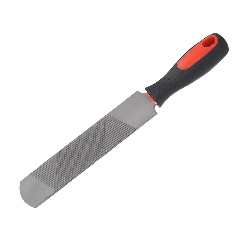 Horse Hoof Rasp, High Carbon Steel Double Sided Farrier Tool with Ergonomic Soft Handle for Efficient Hoof Trimming and Smoothing