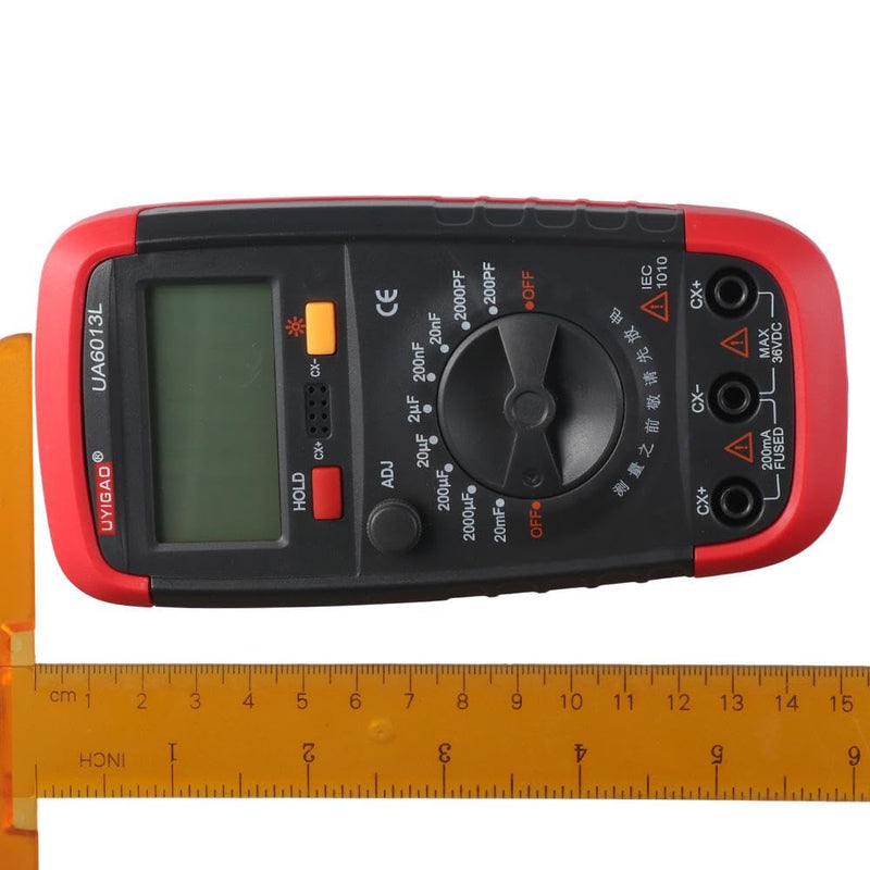 Capacitor Pro Tester 0.1pF - 20000uF Professional with LCD Backlight Professional Capacitor Tester Digital Capacitance Meter Matching Capacitors