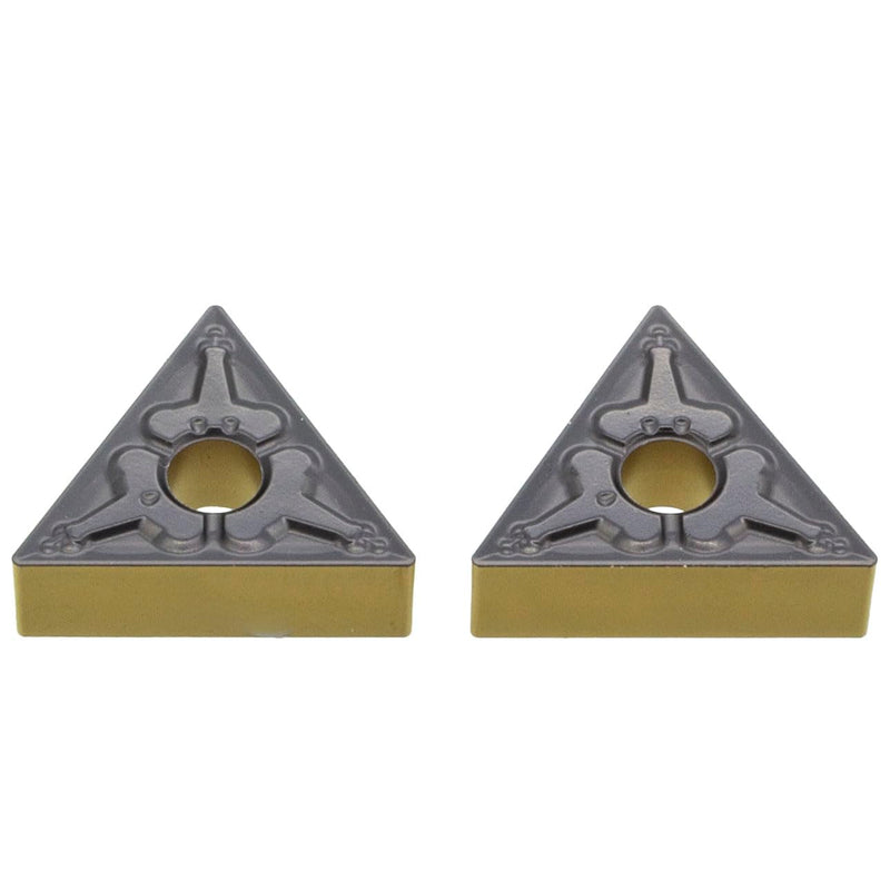 TJR® 10-Pack TNMG331 / TNMG160408-TM LF9218 Indexable Carbide Lathe Inserts for CNC & Standard Lathes – Premium Machining for Stainless Steel, Steel, Cast Iron & More