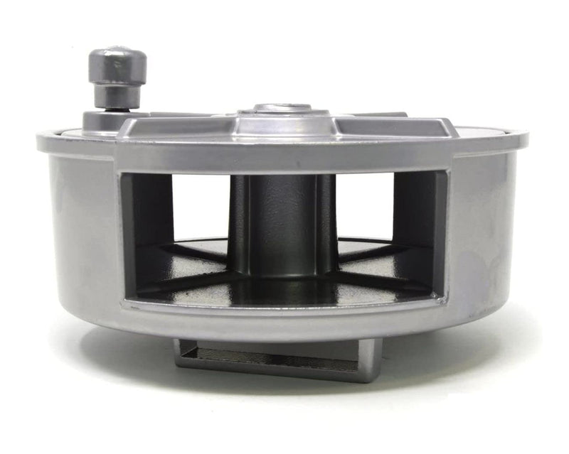 23-230 Light Weight Aluminum Tie Wire Reel with Rewind Knob Chrome
