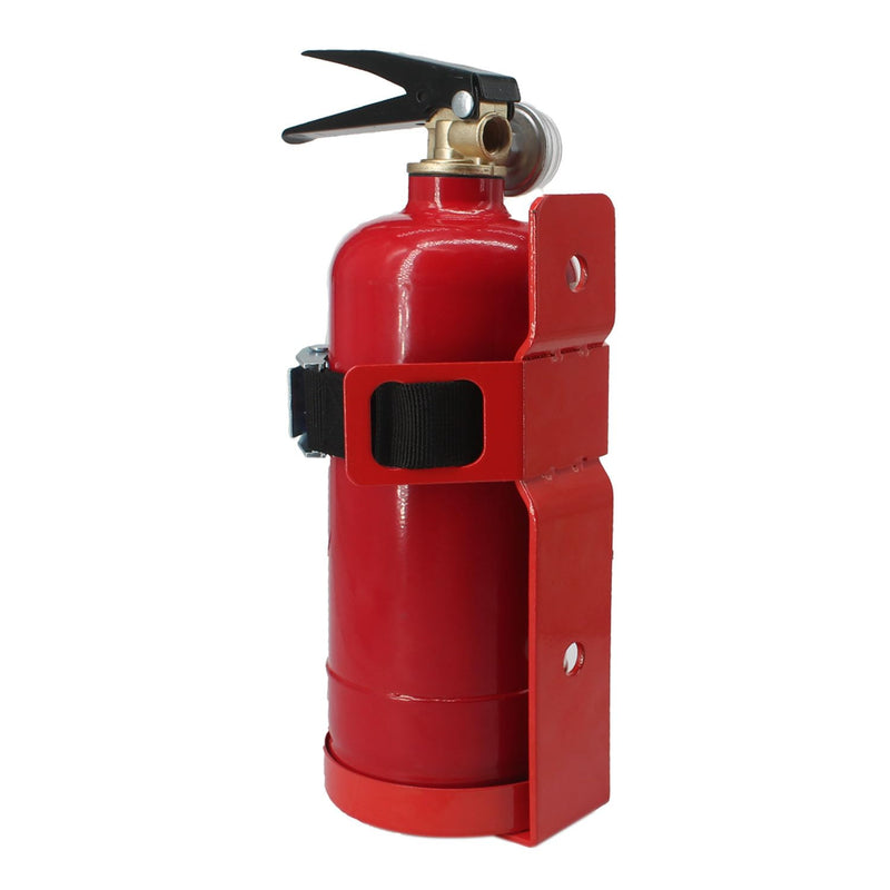 Fire Extinguisher Mount,Wall Hanging Bracket,Fire Extinguisher Holder for Home, Car, RV, Truck, Mini Fire Extinguishers (2.5LB red 1Pcs) 2.5LB red 1Pcs