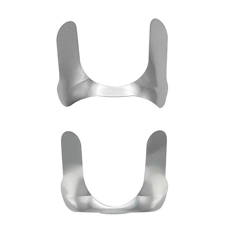 30Pcs Dental Tofflemire Matrix Bands, Thickness 30μm Anterior Matrix Bands, Metal Restoration Matrix Bands for Premolar and Molar(M8) M8
