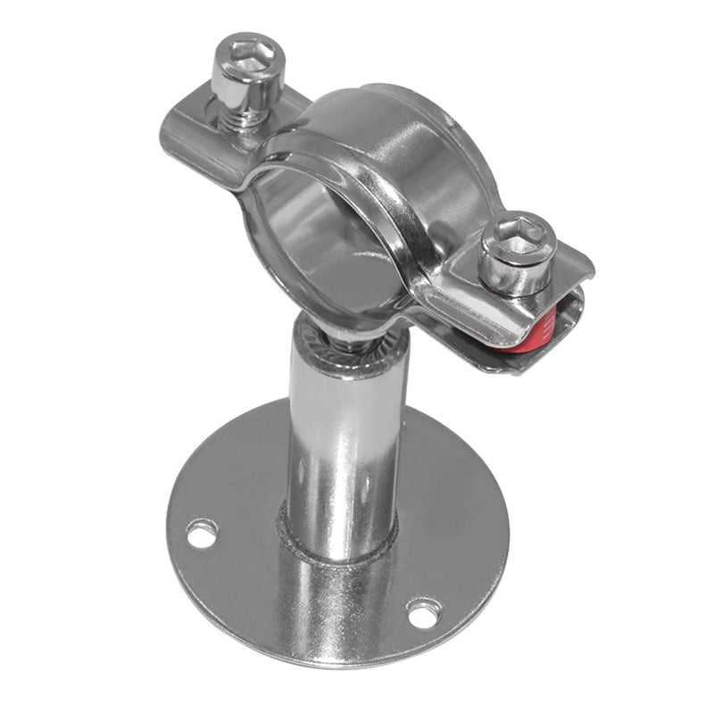 Beduan 2.25 Inch Stainless Steel Pipe Support Wall Ceiling Mount Pipe Strap Clamp Adjustable Pipe Bracket Holder for PVC Metal Water Pipe Tube Fitting (Range 57-60mm) 2.24"(57mm)(50+50mm) Pls Check OD!