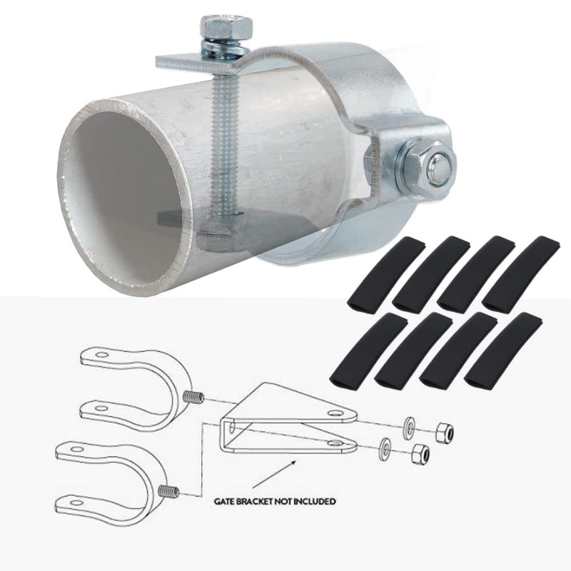 Mighty Mule MMTGB Tube Gate Bracket Fits 1.6" to 2" Pipe