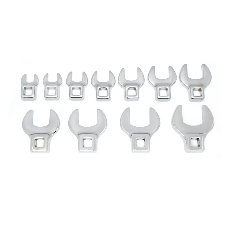 GEARWRENCH 11 Pc. 3/8" Drive Crowfoot Wrench Set, SAE - 81908 11 Piece 3/8" Dr. Non-Ratcheting, SAE