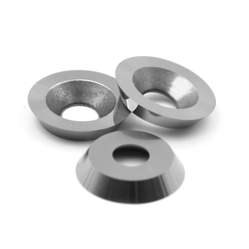 16mm(5/8 inch) Round Carbide Inserts for Woodturning, R16x3mm Indexable Carbide Cutter fits for DIY Woodworking Lathe Wood Turning Finisher Hollower Tools, Ci0, 10 Pcs 1