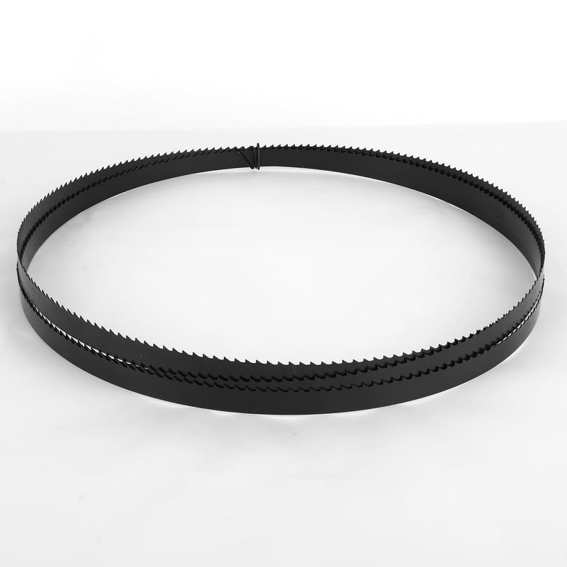 3pcs 93-1/2 Inch Bandsaw Blades Assortment, 1/2" 1/4" 1/8" Wide Band Saw Blades for Woodworking Compatible with Delta Grizzly Rikon 14" Band Saws