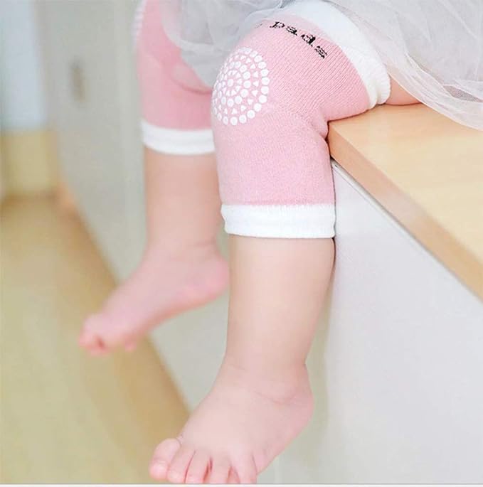 KUNANG Baby Kneepads, Toddlers, Knee Pads, Knee Supporters, Baby Leg Warmers, Arm Warmers, Walking Studying, Cooling Protection, Anti-Scuffing, Breathable, Cotton, Set of 5 Pairs - NewNest Australia