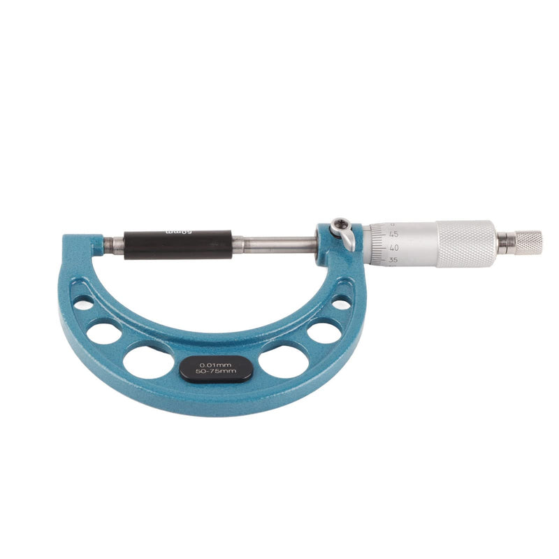 Outside Micrometer Outer Diameter Micrometer Gauge Micrometers Tool Measurement for Metric Thickness Outside Micrometers (50-75mm) 50-75mm