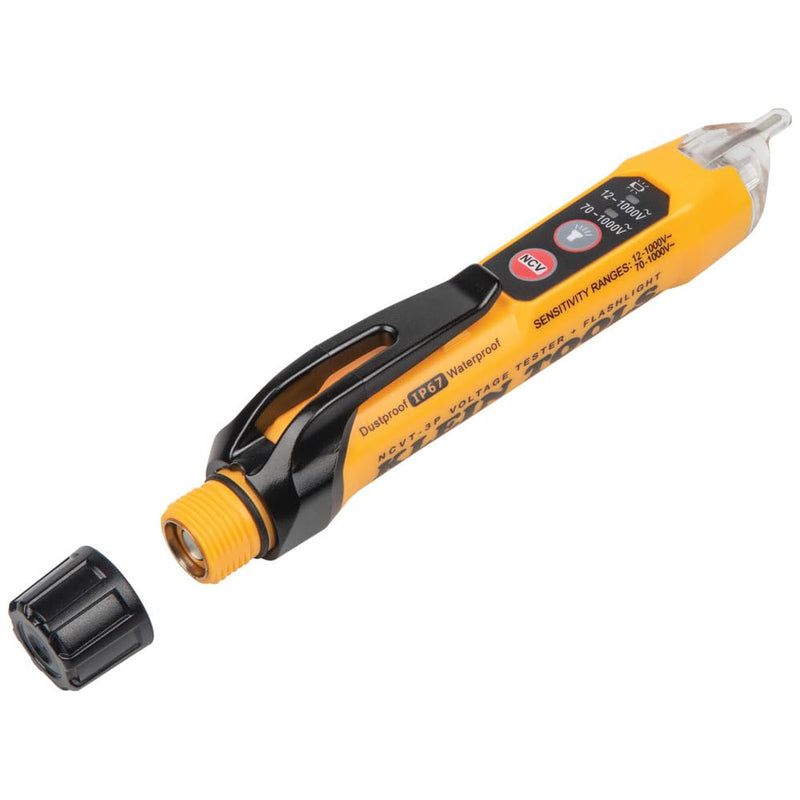 Klein Tools 69355 Digital Multimeter Premium Electrical Test Kit with Non-Contact Voltage Tester, Receptacle Tester, Test Leads Premium Tester 3-Piece Kit