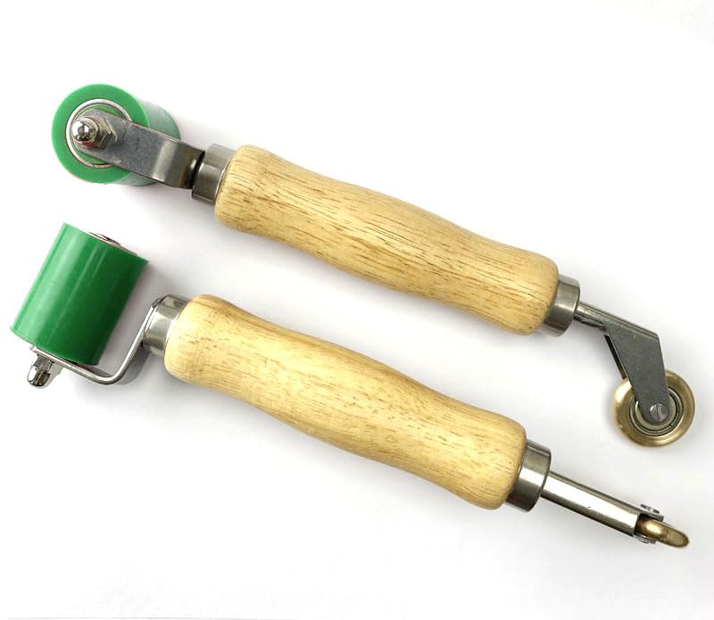 Seam Roller,House Paint Rollers, Smoothing Seam Roller Tool for PVC/TPO/EPDM Woodworking, Flooring, Wallpaper Installation Single Ply Roofing and Tape Hot Air Tools Overlap Welding