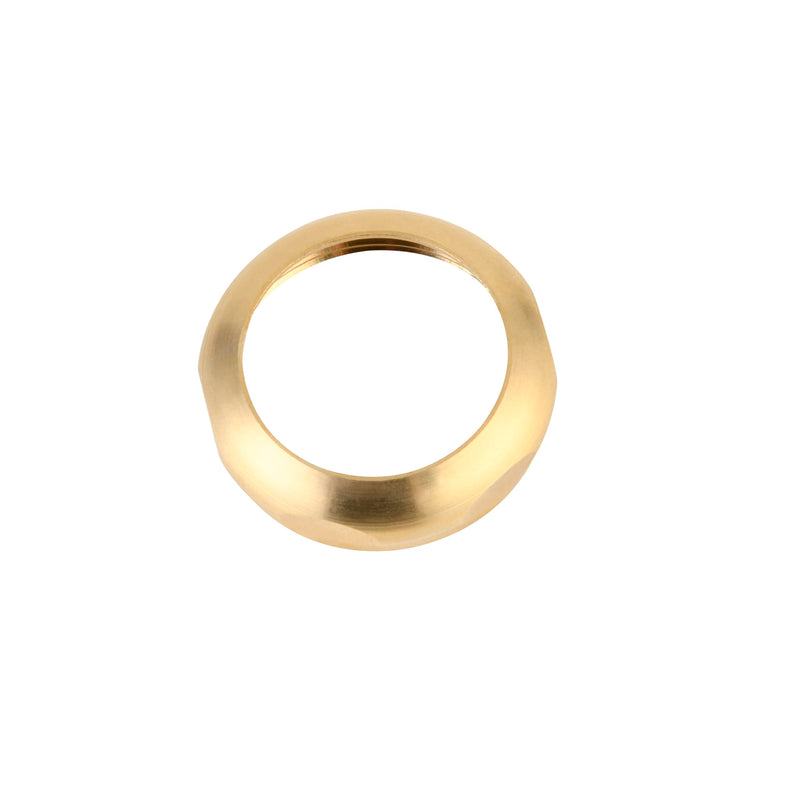 ZM Slip Joint Nut and Washer, Sink Drain Kit, Rough Brass, 1-1/2-Inch, 2 Pack 1-1/2-inch 2 Pack