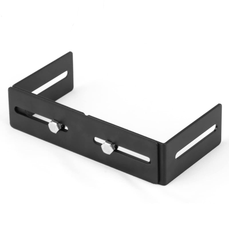 4 Sets(12 Pieces) Adjustable Universal Mounting Bracket for CB/Ham Radio Transceiver & Scanners, Adjust from 6" to 10" in Width