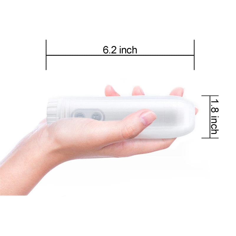 Portable Bidet Handheld Travel Bidet Mini Mobile Electric Bidet Sprayer Toilet Paper Substitutes for Personal Hygiene Cleaning/Soothing Postpartum Care/perineal & Hemmoroid Nursing White