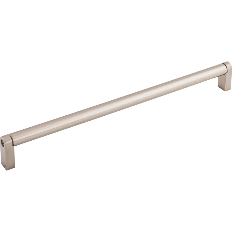 Top Knobs M1006 Bar Pulls Collection 11-11/32" Pennington Steel Bar Pull, Brushed Satin Nickel