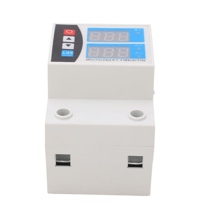 Hilitand Over Under Voltage Protector 2 Display Self Resetting Current Limit Din Rail Protective Device 240V to 300V 63A