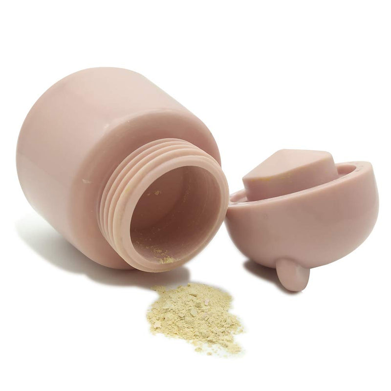 CoaGu Bear Pill Crusher & Splitter Kit - BPA-Free Combo for Pills/Tablets, FDA-Compliant Fine Powder, Nursing Home & Travel Pink&white