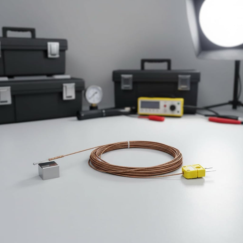 K-Type Mini Thermocouple Temperature Probe Sensor with Mini-Connector