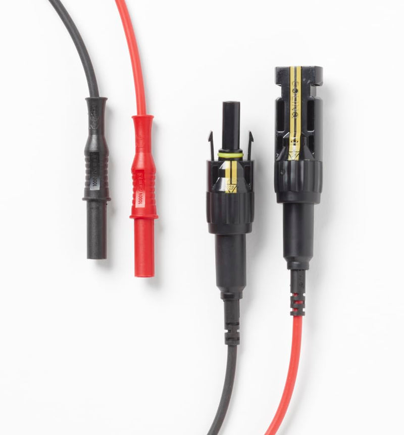 Fluke Pomona Solar MC4 to 4mm Test Lead Set