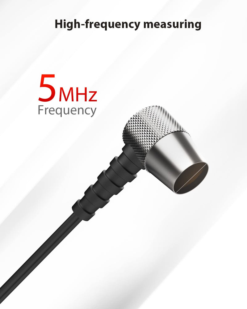 Wintact Ultrasonic Transducer Sensor Probe Measurement Flat Material Metal