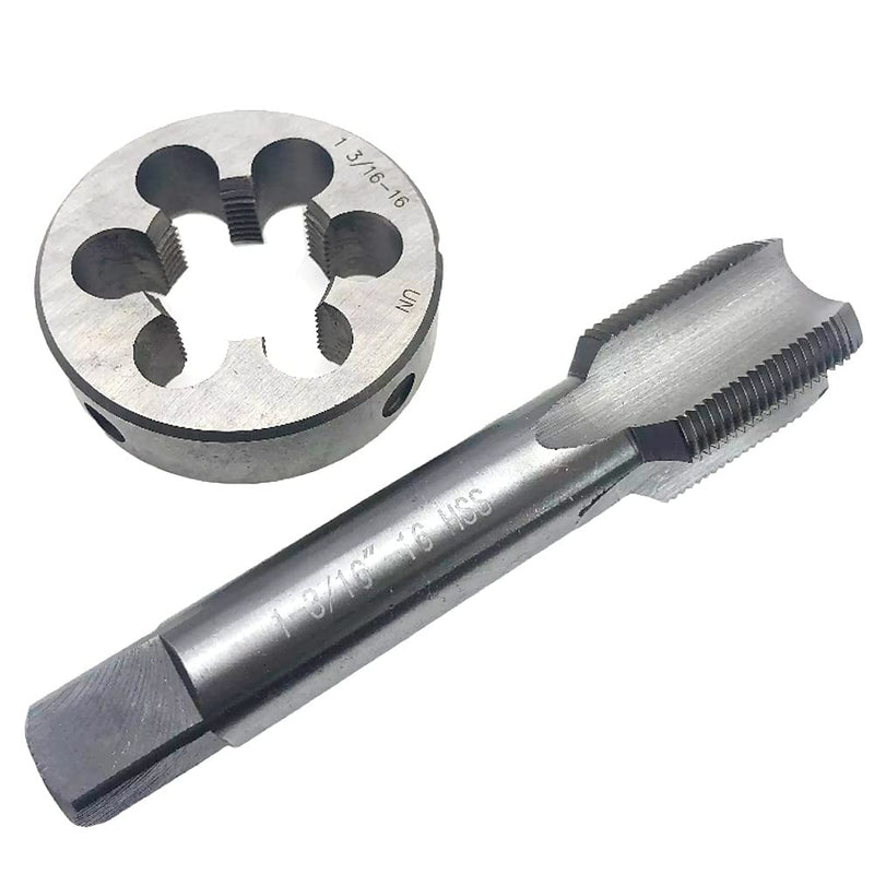 1-3/16-16 Tap and Die Set RH Tool 1 3/16x16 Right Hand 1 3/16 x 16 Thread | Straight Fluted Machine Threading Milling