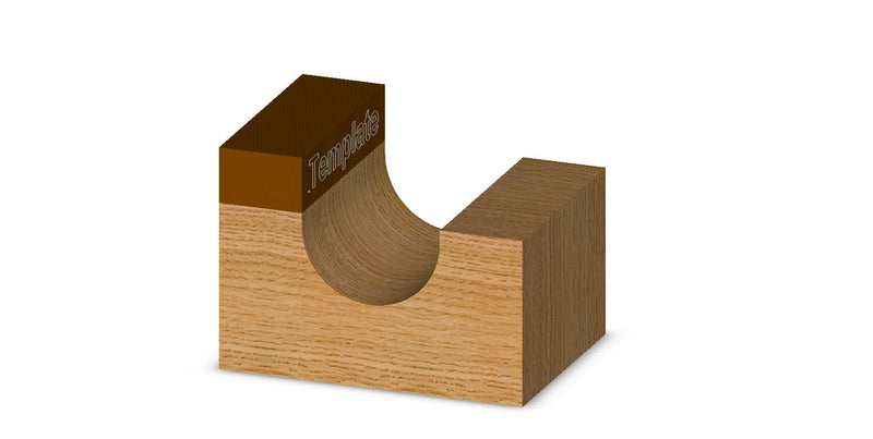 Whiteside Router Bits 1405B Round Nose with Bearing