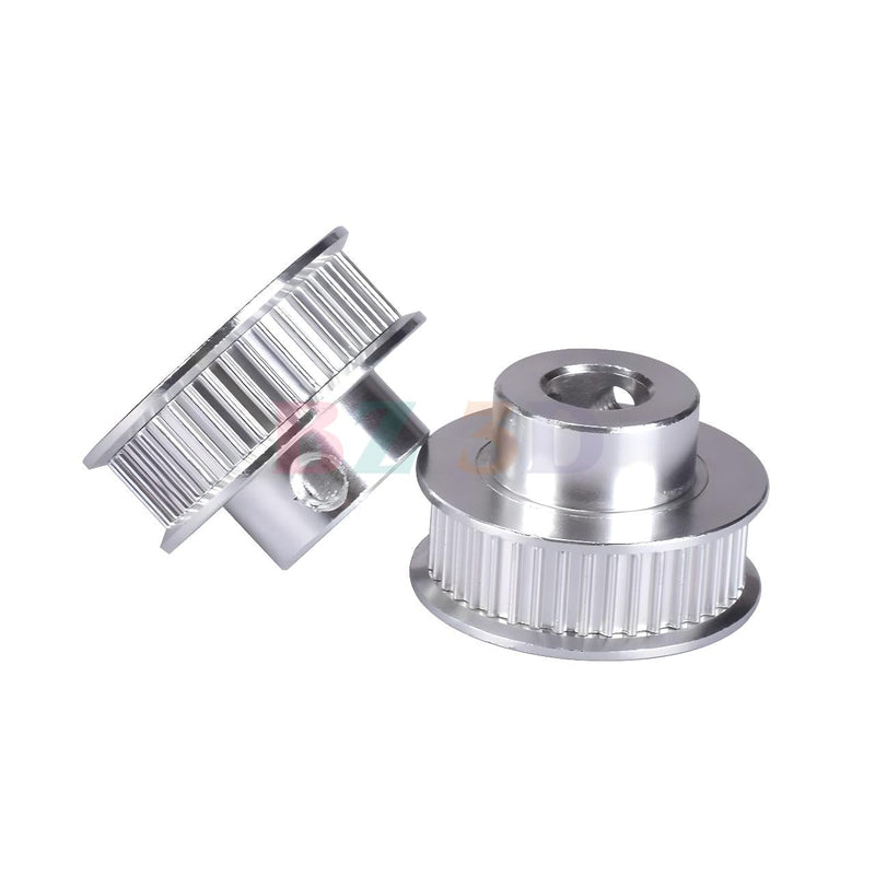 GT2 Pulley 40 Teeth 8mm Bore Width 6mm Timing Belt Pulley 40T 8mm Bore Pulley Wheel for 6mm Width GT2 Timing Belt for 3D Printer,CNC (4pcs) 40Teeth Bore