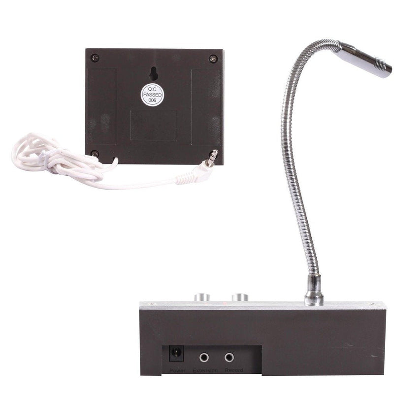 UHPPOTE Dual Way Bank Office Store Bus Station Hospital Security Window Counter Intercom Interphone External Speaker Guard Glass