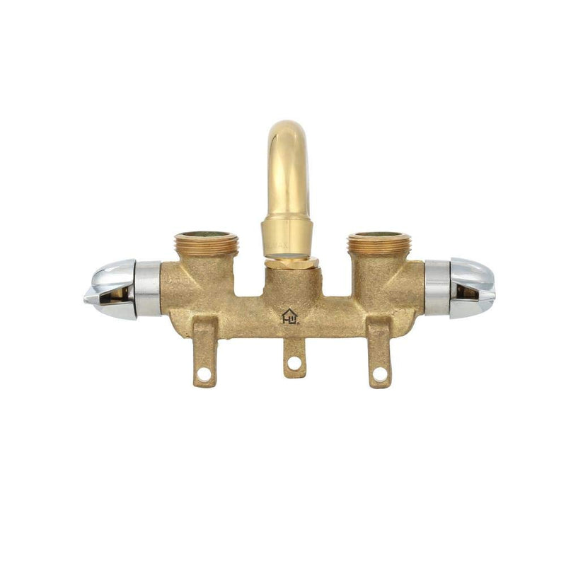 Homewerks Worldwide 3310-250-RB-B Rough Brass Laundry Faucet, No Size