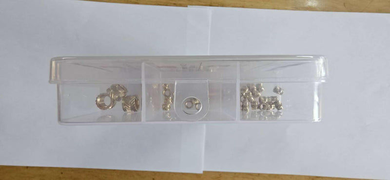 300Pcs Threaded Inserts M2 M2.5 M3 M4 M5 M6 Brass Heat Set Insert for Plastic and 3D Printing Components 300pcs