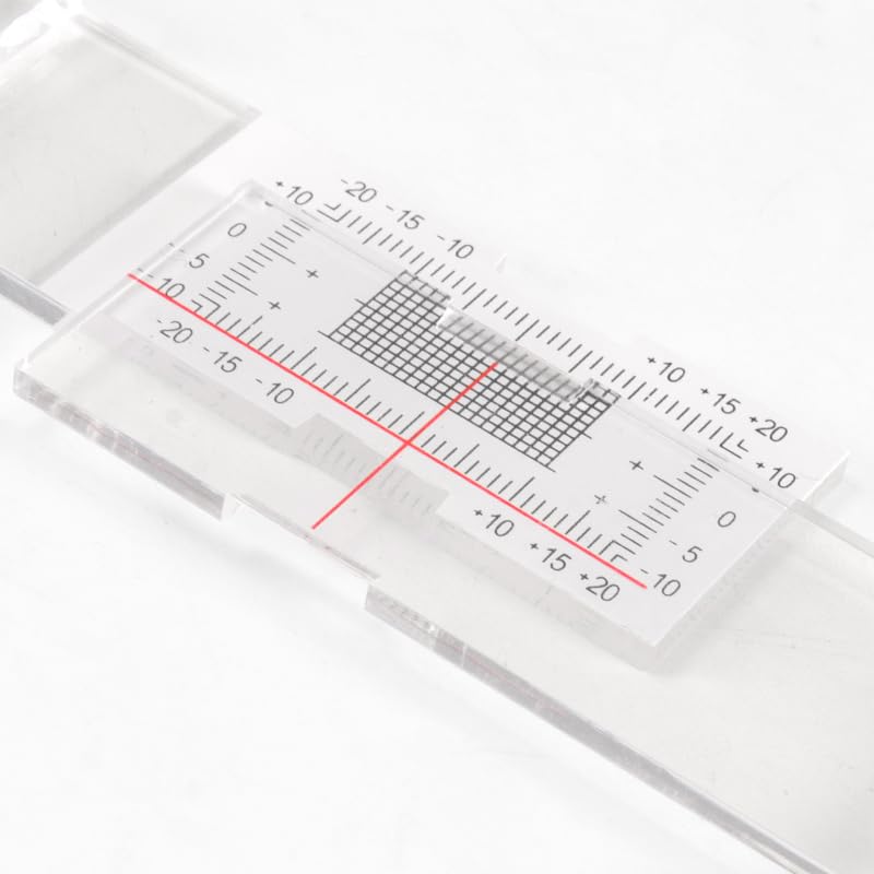 Crack Monitor, Wall Crack Monitor, ±20mm (±0.79") Horizontal ±10mm (±0.38") Vertical, Crack Measurement Ruler for Building Structural Crack Detection & Monitoring (5 PCS) 5