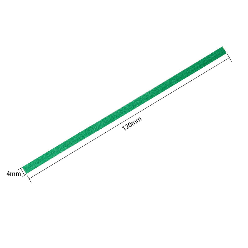500 Pcs 5" Green Paper Twist Ties, Bread Ties Twisty-Ties for Party Cello Candy Bread Coffee Bags Cake Pops