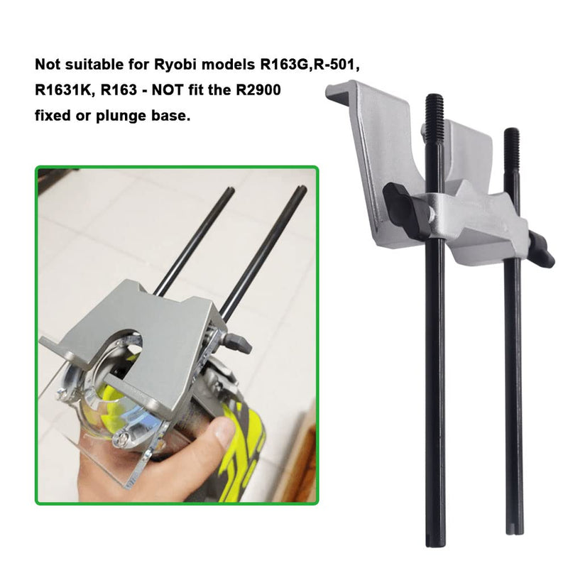 204358001 Edge Guide Assembly/Trim Router Edge Guide - by Ohoho - Compatible with Ryobi Router Edge Guide - Fits Model P601, PCL424B, PCL424, R2401, P206