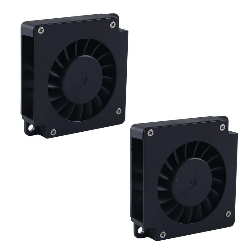 Hotend Cooling 4510 Fan Replacement(2Pcs) for BambuLab H2D: 45x45x10mm Dual Bearing Heat Sink Blower to Prevent Hot End Extruder Overheating 3D Printer Accessories