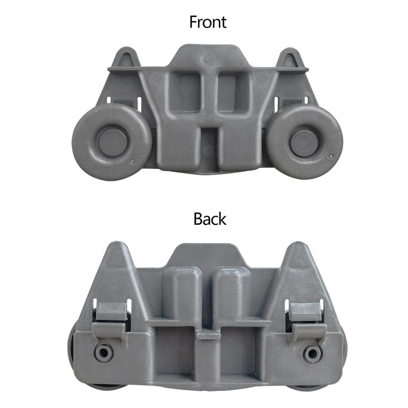 W10195416 Dishwasher Wheels Lower Dish Rack Wheel Part Assembly,Replacement for Maytag/Kitchen Aid/kitchenaid/Whirlpool/Kenmore Dish Rack Replaces AP5983730 W10195416V,AP5983730,PS11722152,Pack of 4 W10195416