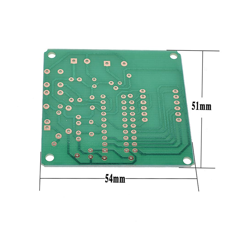 HiLetgo 2pcs AT89C2051 Digital LED Display Electronic Clock DIY Kit 0.56 Inch 4 Bits Electronic Clock Production Suite DIY Kit Red LED Tube 3V-5V